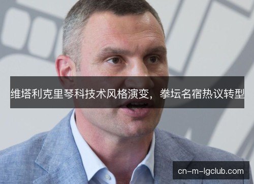维塔利克里琴科技术风格演变，拳坛名宿热议转型